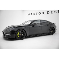 Kit carrosserie Maxton Design Porsche Panamera E-Hybrid 971 (2016-2020) : lame avant, bas de caisse, lame arrière, becquet