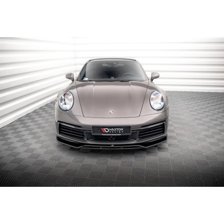 Kit carrosserie Maxton Design Porsche 911 Carrera 4S 992 (2019-2025) : lame avant, bas de caisse, lame arrière, becquet