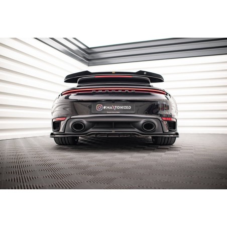 Kit carrosserie Maxton Design Porsche 911 Turbo S 992 (2020-2025) : lame avant, bas de caisse, lame arrière, becquet