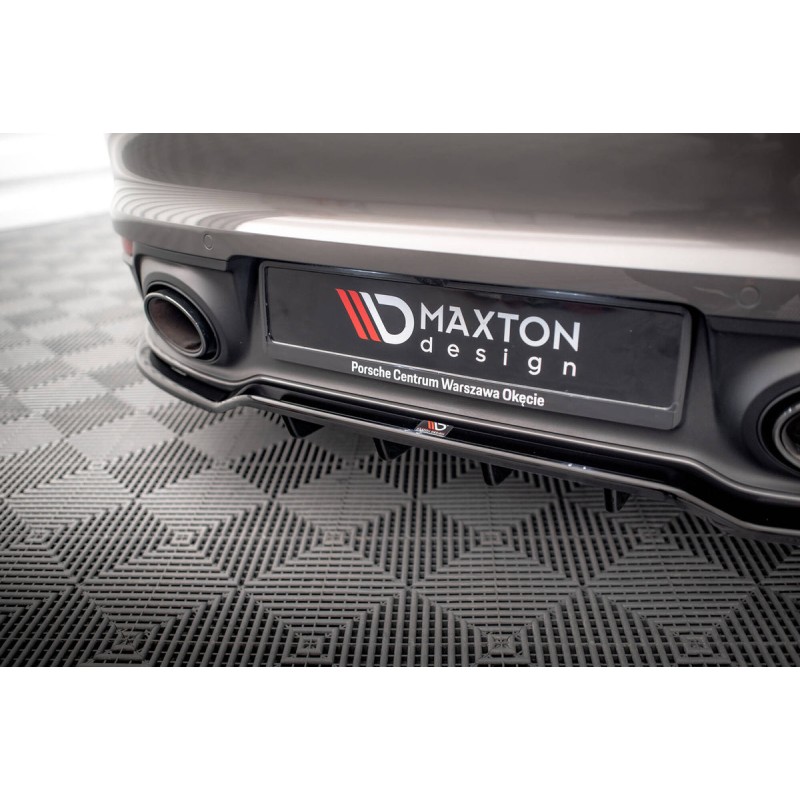 Kit carrosserie Maxton Design Porsche 911 Carrera 4S 992 (2019-2025) : lame avant, bas de caisse, lame arrière, becquet