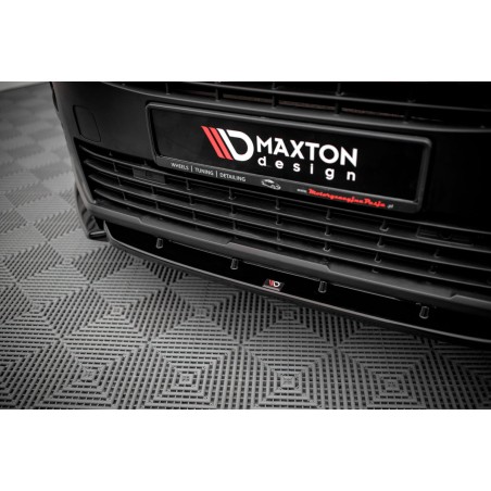 Kit carrosserie Maxton Design Peugeot Partner Mk3 (2018-2023) : lame avant, bas de caisse, lame arrière, becquet