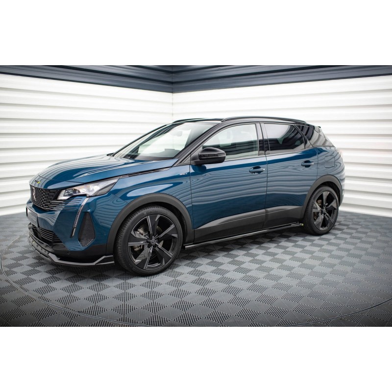 Kit carrosserie Maxton Design Peugeot 3008 GT-Line Mk2 restylée (2020-2024) : lame avant, bas de caisse, lame arrière, becquet
