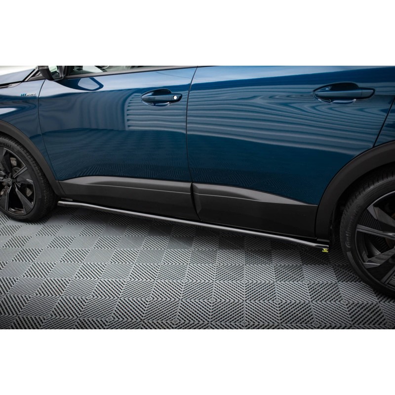 Kit carrosserie Maxton Design Peugeot 3008 GT-Line Mk2 restylée (2020-2024) : lame avant, bas de caisse, lame arrière, becquet