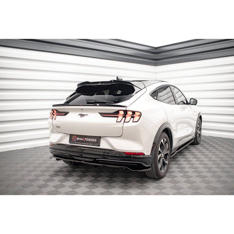 Kit carrosserie Maxton Design Ford Mustang Mach-E Mk1 (2020+) : lame avant, bas de caisse, lame arrière, becquet