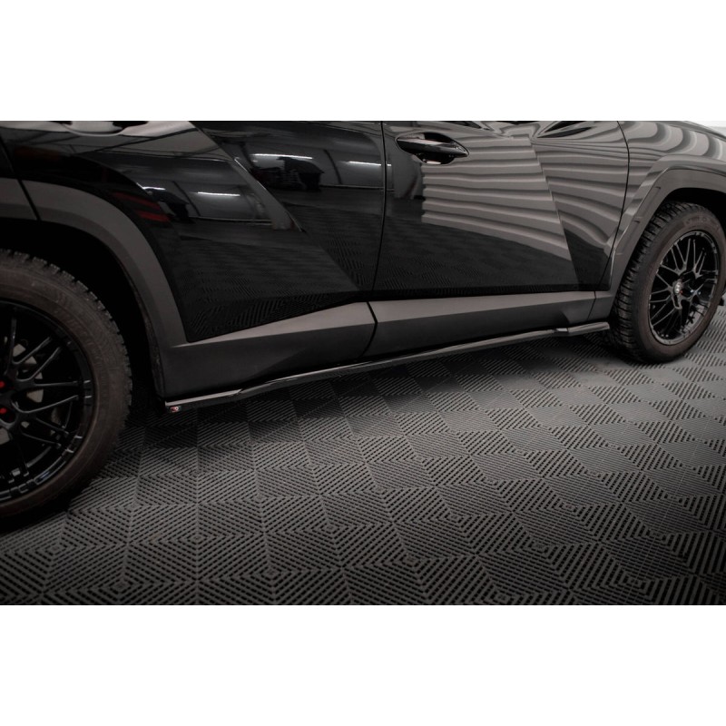 Kit carrosserie Maxton Design Hyundai Tucson Mk4 (2020-2024) : lame avant, bas de caisse, lames arrière, becquet