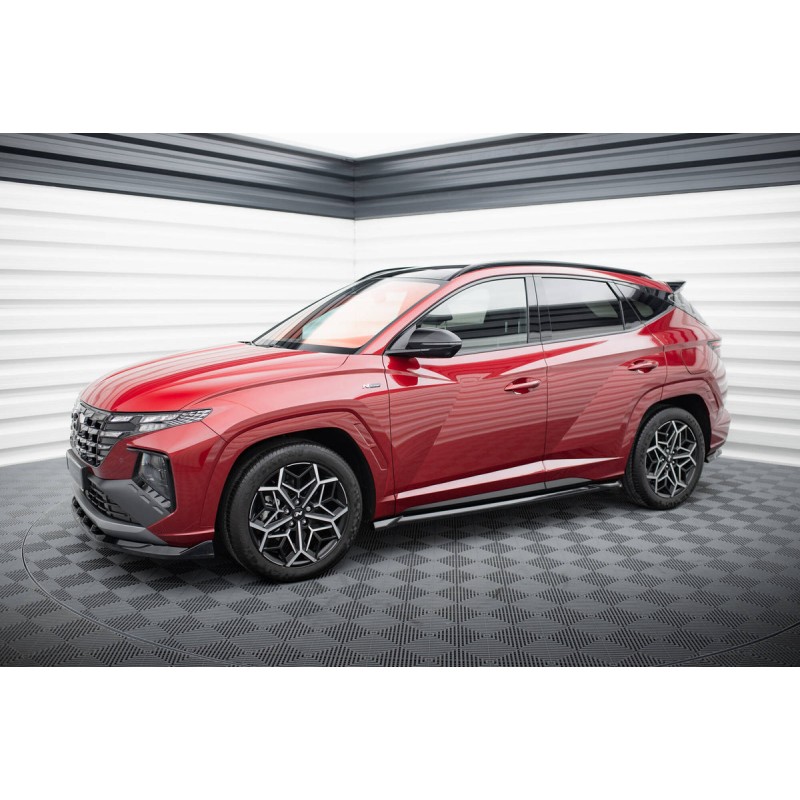 Kit carrosserie Maxton Design Hyundai Tucson N-Line Mk4 (2020-2024) : lame avant, bas de caisse, lame arrière, becquet