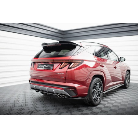 Kit carrosserie Maxton Design Hyundai Tucson N-Line Mk4 (2020-2024) : lame avant, bas de caisse, lame arrière, becquet