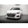 Kit carrosserie Maxton Design Hyundai I20 Mk2 restylée (2018-2020) : lame avant, bas de caisse, lame arrière, becquet