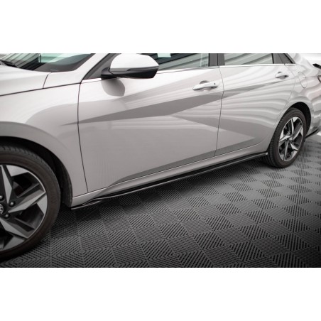 Kit carrosserie Maxton Design Hyundai Elantra Mk7 (2020-2023) : lame avant, bas de caisse, lame arrière, becquet