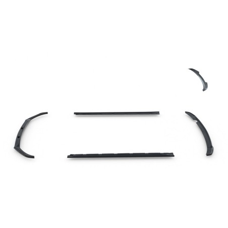 Kit carrosserie Maxton Design Hyundai I20 Mk2 restylée (2018-2020) : lame avant, bas de caisse, lame arrière, becquet