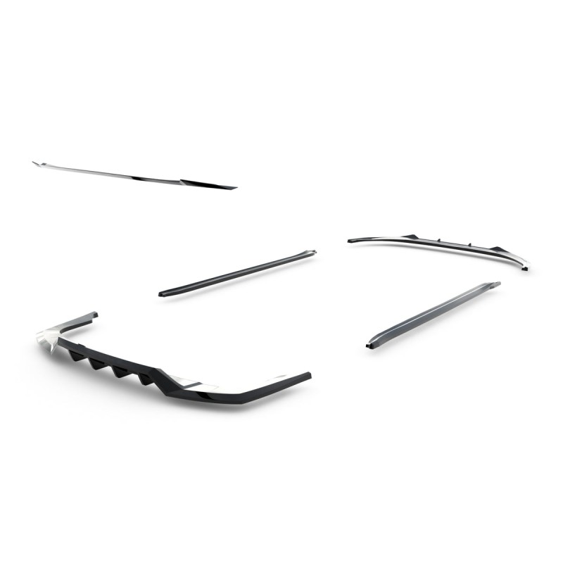 Kit carrosserie Maxton Design Hyundai Elantra Mk7 (2020-2023) : lame avant, bas de caisse, lame arrière, becquet