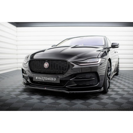 Kit carrosserie Maxton Design Jaguar XE X760 restylée (2019-2024) : lame avant, bas de caisse, lame arrière, becquet