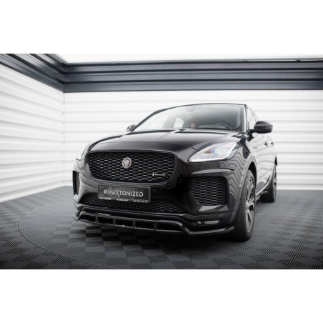 Kit carrosserie Maxton Design Jaguar E-Pace R-Dynamic X540 (2017-2020) : lame avant, bas de caisse, lame arrière, becquet