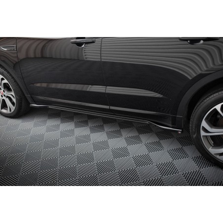 Kit carrosserie Maxton Design Jaguar E-Pace R-Dynamic X540 (2017-2020) : lame avant, bas de caisse, lame arrière, becquet