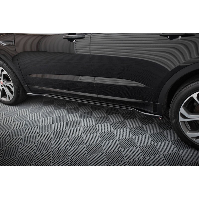 Kit carrosserie Maxton Design Jaguar E-Pace R-Dynamic X540 (2017-2020) : lame avant, bas de caisse, lame arrière, becquet