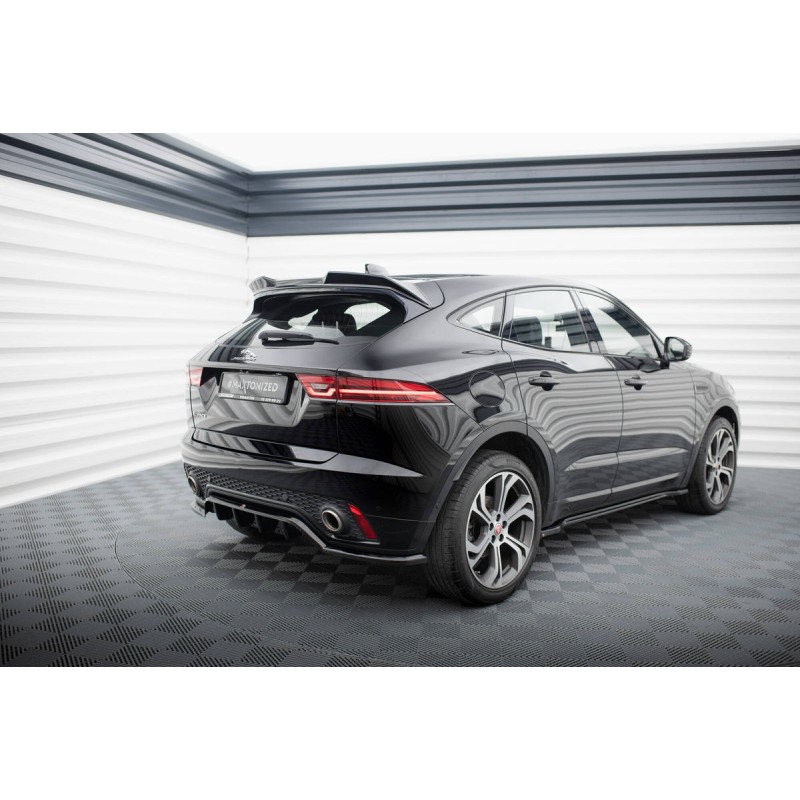 Kit carrosserie Maxton Design Jaguar E-Pace R-Dynamic X540 (2017-2020) : lame avant, bas de caisse, lame arrière, becquet