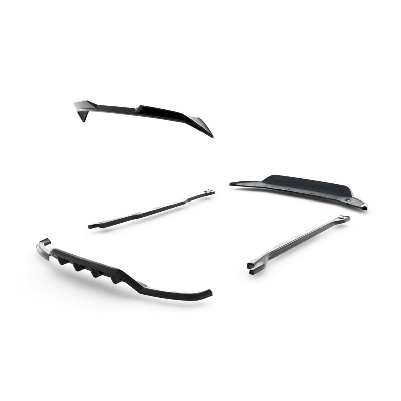 Kit carrosserie Maxton Design Jaguar E-Pace R-Dynamic X540 (2017-2020) : lame avant, bas de caisse, lame arrière, becquet