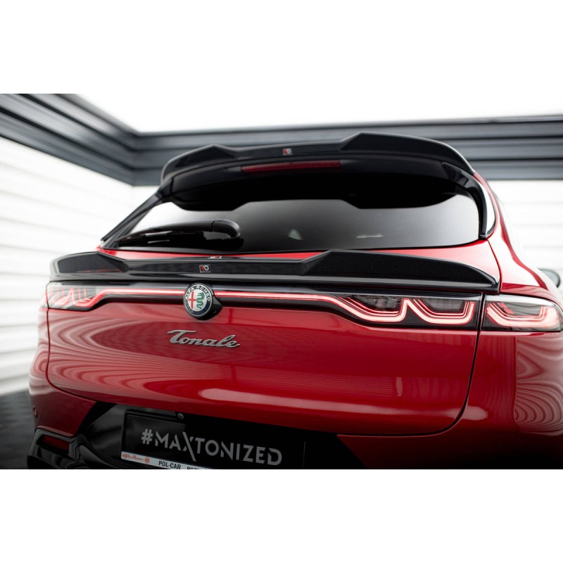 Kit carrosserie Maxton Design Alfa Romeo Tonale Mk1 (2022+) : lame avant, bas de caisse, lame arrière, becquet