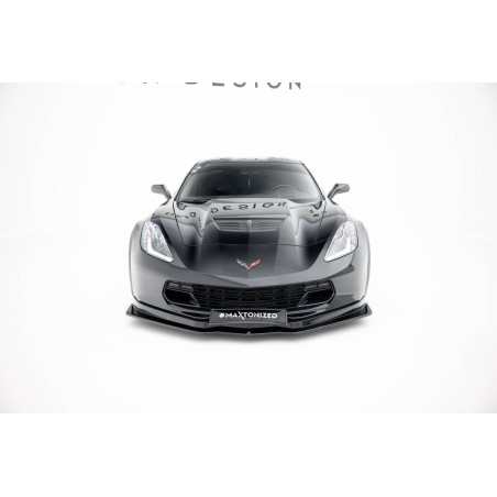 Kit carrosserie Maxton Design Chevrolet Corvette Z06 C7 (2013-2019) : lame avant, bas de caisse, lame arrière