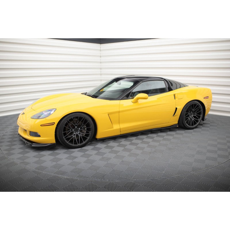 Kit carrosserie Maxton Design Chevrolet Corvette C6 (2004-2013) : lame avant, bas de caisse, lames arrière