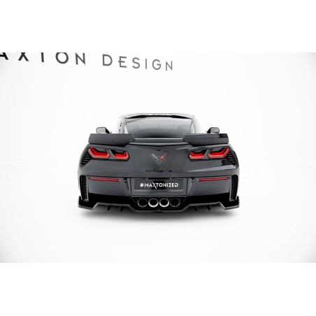 Kit carrosserie Maxton Design Chevrolet Corvette Z06 C7 (2013-2019) : lame avant, bas de caisse, lame arrière