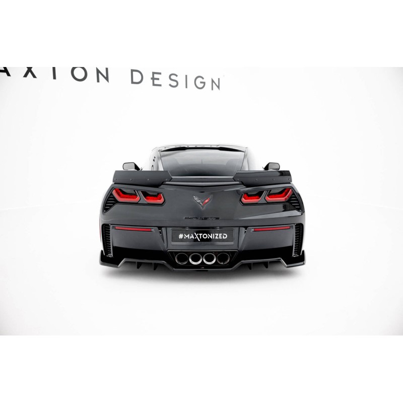 Kit carrosserie Maxton Design Chevrolet Corvette Z06 C7 (2013-2019) : lame avant, bas de caisse, lame arrière