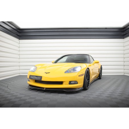 Kit carrosserie Maxton Design Chevrolet Corvette C6 (2004-2013) : lame avant, bas de caisse, lames arrière