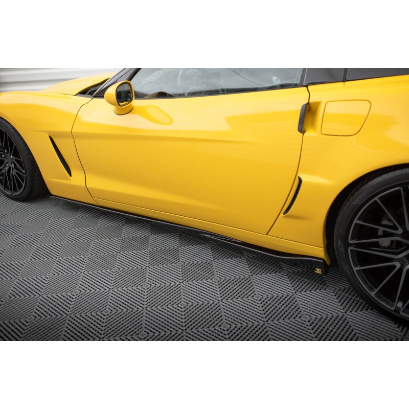 Kit carrosserie Maxton Design Chevrolet Corvette C6 (2004-2013) : lame avant, bas de caisse, lames arrière