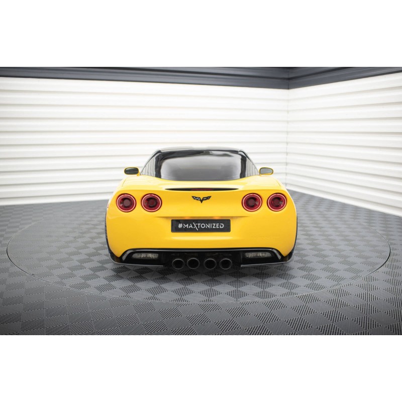 Kit carrosserie Maxton Design Chevrolet Corvette C6 (2004-2013) : lame avant, bas de caisse, lames arrière