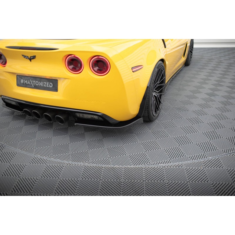Kit carrosserie Maxton Design Chevrolet Corvette C6 (2004-2013) : lame avant, bas de caisse, lames arrière