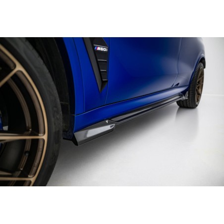 Kit carrosserie carbone Maxton Design BMW X5 M-Pack G05 restylée (2023+) : lame avant, bas de caisse, diffuseur arrière, becquet