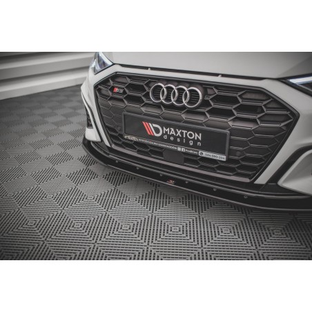 Kit carrosserie Maxton Design Audi A3 S-Line Sportback 8Y (2020-2024) : lame avant, bas de caisse, lame arrière, becquet