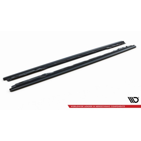 Kit carrosserie Maxton Design Audi A4 S-Line Avant B9 restylée (2019-2024) : lame avant, bas de caisse, lame arrière, becquet