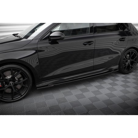 Kit carrosserie Maxton Design Audi RS3 Sportback 8Y (2020-2024) : lame avant, bas de caisse, lame arrière, becquet