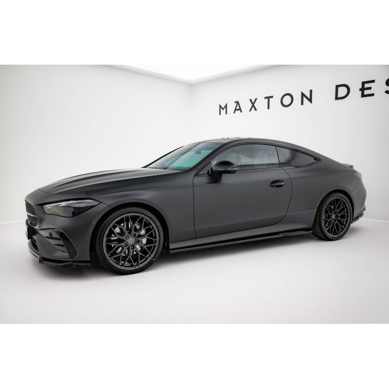 Kit carrosserie Maxton Design Mercedes-Benz CLE AMG-Line C236 (2023+) : lame avant, bas de caisse, lame arrière, becquet
