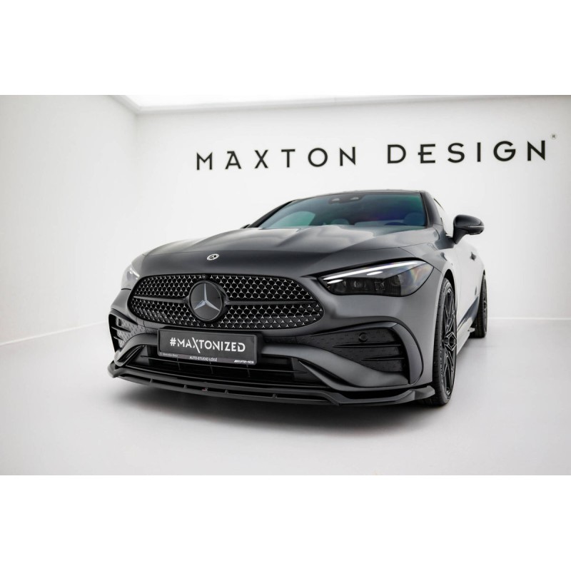 Kit carrosserie Maxton Design Mercedes-Benz CLE AMG-Line C236 (2023+) : lame avant, bas de caisse, lame arrière, becquet