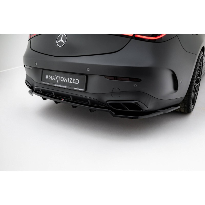 Kit carrosserie Maxton Design Mercedes-Benz CLE AMG-Line C236 (2023+) : lame avant, bas de caisse, lame arrière, becquet
