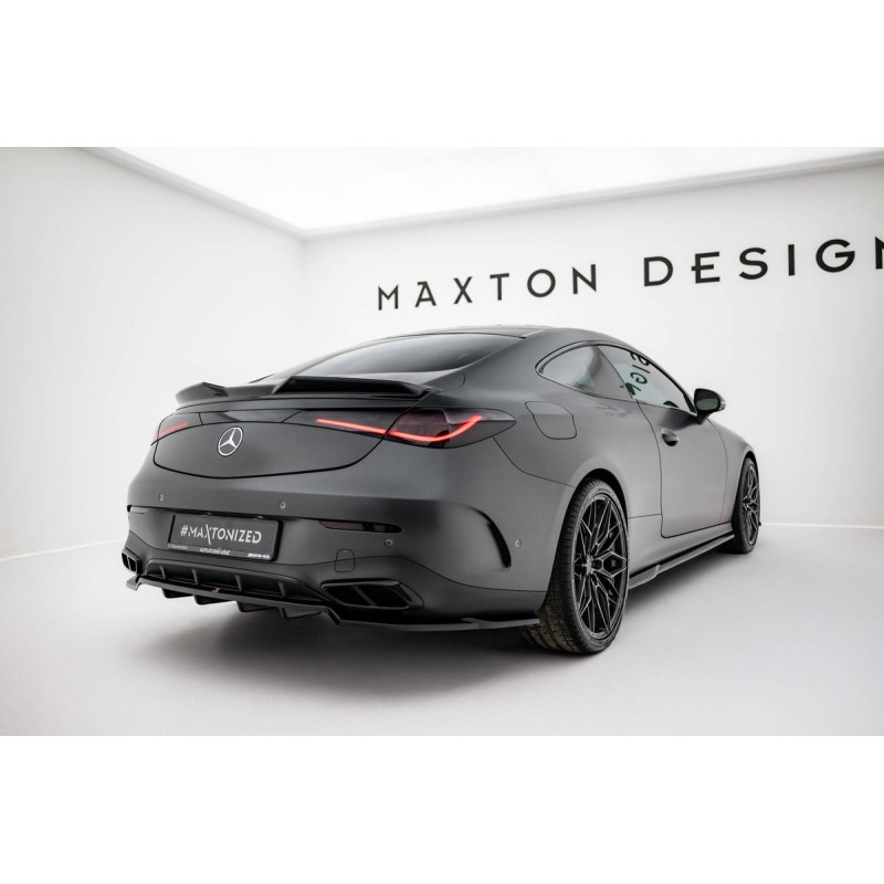 Kit carrosserie Maxton Design Mercedes-Benz CLE AMG-Line C236 (2023+) : lame avant, bas de caisse, lame arrière, becquet