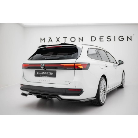 Kit carrosserie Maxton Design Volkswagen Passat B9 (2024+) : lame avant, bas de caisse, lame arrière, becquet