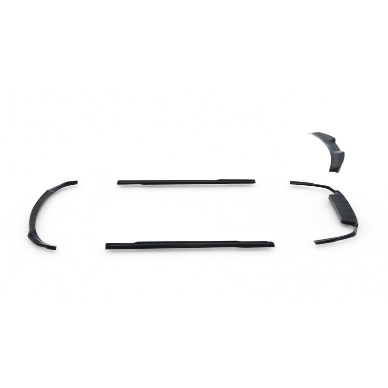 Kit carrosserie Maxton Design Mercedes-Benz CLE AMG-Line C236 (2023+) : lame avant, bas de caisse, lame arrière, becquet