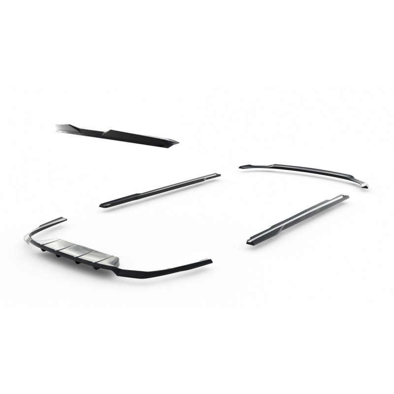 Kit carrosserie Maxton Design Mercedes-Benz CLE AMG-Line C236 (2023+) : lame avant, bas de caisse, lame arrière, becquet