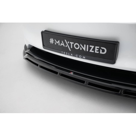 Kit carrosserie Maxton Design Tesla Model 3 Performance Mk1 restylée (2023+) : lame avant, bas de caisse, lame arrière, becquet