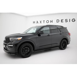 Kit carrosserie Maxton Design Ford Explorer XLT Mk6 (2019-2024) : lame avant, bas de caisse, lame arrière, becquet