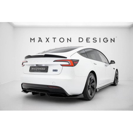 Kit carrosserie Maxton Design Tesla Model 3 Performance Mk1 restylée (2023+) : lame avant, bas de caisse, lame arrière, becquet