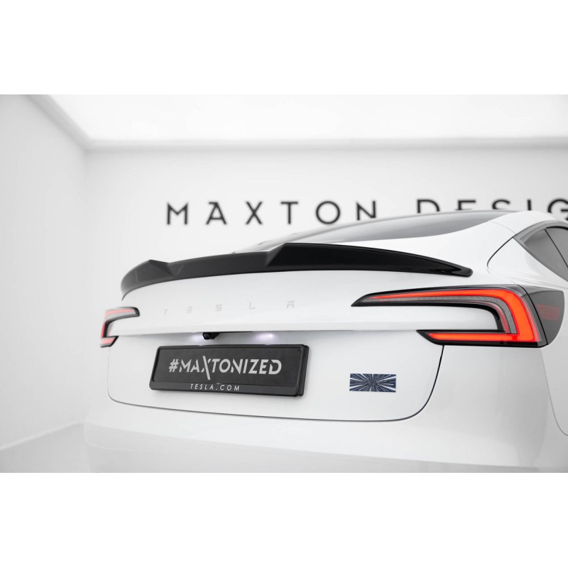 Kit carrosserie Maxton Design Tesla Model 3 Performance Mk1 restylée (2023+) : lame avant, bas de caisse, lame arrière, becquet