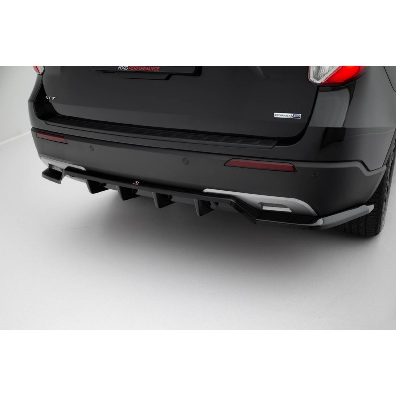 Kit carrosserie Maxton Design Ford Explorer XLT Mk6 (2019-2024) : lame avant, bas de caisse, lame arrière, becquet