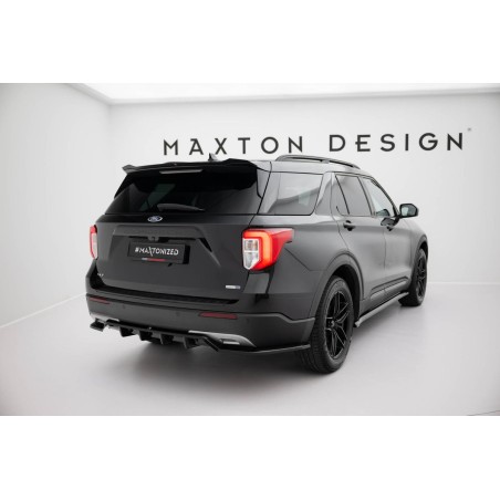 Kit carrosserie Maxton Design Ford Explorer XLT Mk6 (2019-2024) : lame avant, bas de caisse, lame arrière, becquet