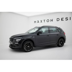 Kit carrosserie Maxton Design Skoda Kamiq Monte Carlo Mk1 restylée (2023+) : lame avant, bas de caisse, lame arrière, becquet