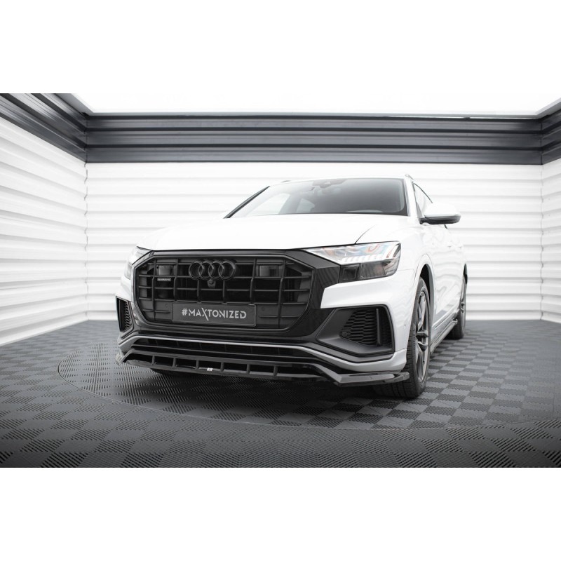 Kit carrosserie Maxton Design Audi SQ8 Mk1 V.2 (2019-2023) : lame avant, bas de caisse, lame arrière