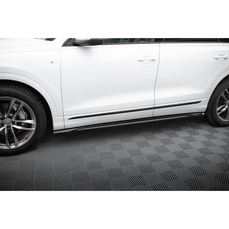 Kit carrosserie Maxton Design Audi SQ8 Mk1 V.2 (2019-2023) : lame avant, bas de caisse, lame arrière